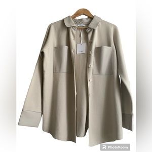 Elegant White Cardigan.